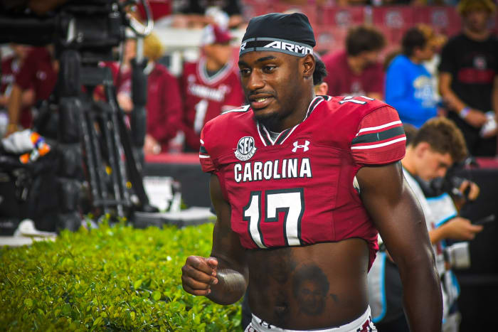 WR Xavier Legette (Taken by Fisher Brewer)